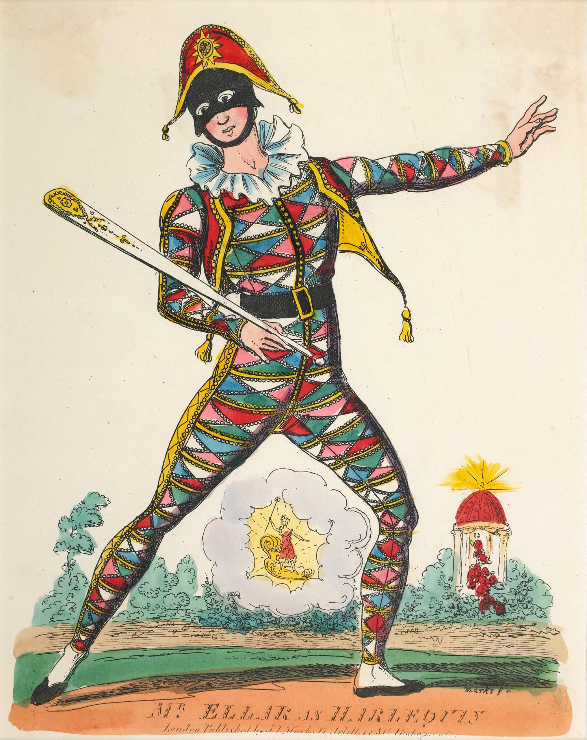 Grouth Of Harlequin From Commedia Dell Arte To Harlequinade World Of