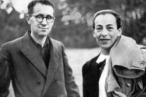 Bertolt Brecht and Helene Weigel