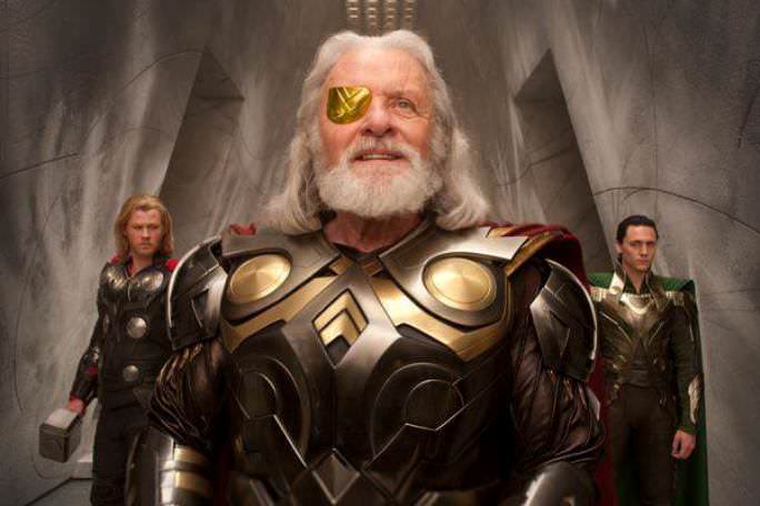 Anthony Hopkins as Odin in Thor, 2011