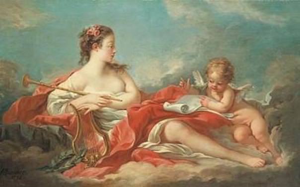 Muse Erato - Boucher