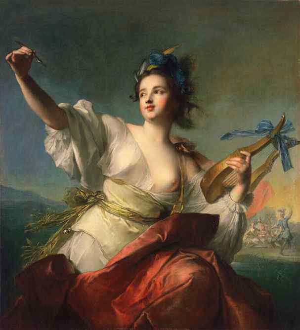 Muse Terpsichore – Jean-Marc Nattier, 1739